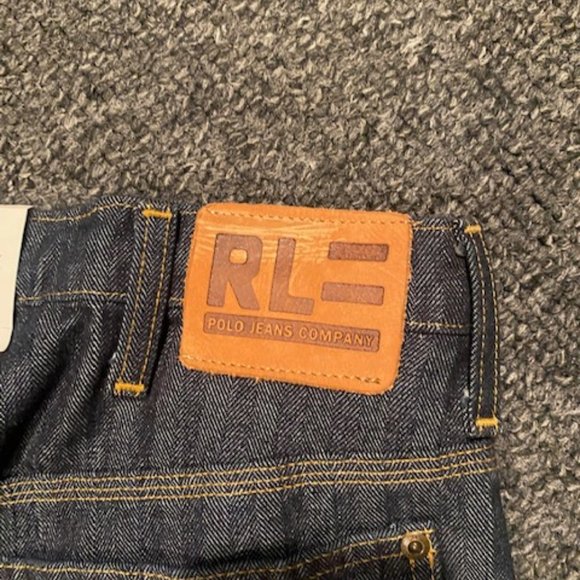 Vintage Polo Ralph Lauren Jeans Carpenter Double Knee 3 Sizes 30" Length RARE - Picture 5 of 8